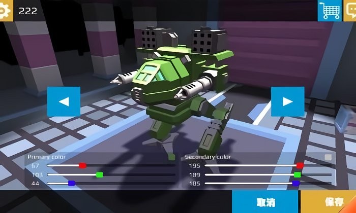像素机器人战场游戏截图