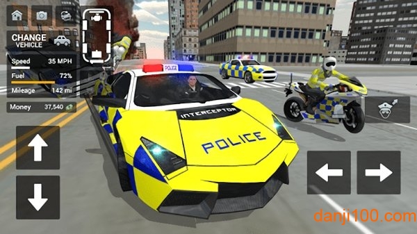 警车护送车队模拟游戏下载