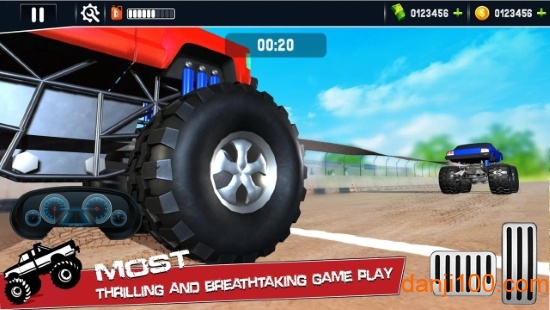 怪物卡车拔河模拟手机版游戏截图